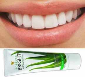 aloe vera gel for cavities